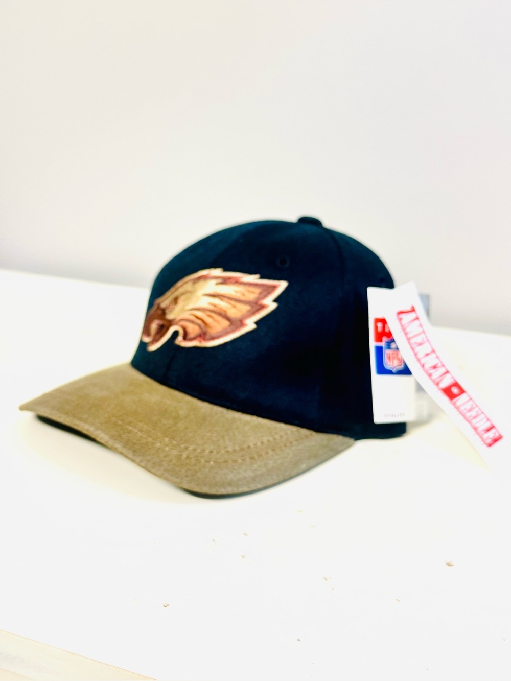 NFL Philadelphia Eagles Vtg Y2k 90's American Needle Strapback Cap Wool Blend